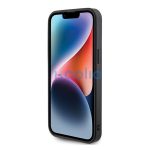 Guess Rhinestone Metal Logo Apple iPhone 15 Pro Max hátlap tok, lila