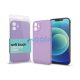 Xprotector Soft Touch szilikon tok Slim Apple iPhone 15 Plus, lila