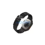 Uniq Osta Apple Watch 42/44/45/49mm fém szíj, fekete