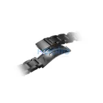 Uniq Osta Apple Watch 42/44/45/49mm fém szíj, fekete