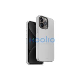   Uniq Lino Hue Apple iPhone 15 Pro Max Magsafe Szilikon tok, szürke