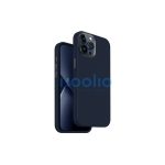 Uniq Lyden Apple iPhone 15 Pro Max Magsafe Bőr tok, kék