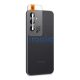 Spigen Glas.tR SLIM EZ Fit Optik Pro Samsung Galaxy S23 FE Tempered kameralencse-védő fólia felhelyező kerettel, fekete (2db)