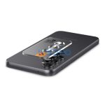 Spigen Glas.tR SLIM EZ Fit Optik Pro Samsung Galaxy S23 FE Tempered kameralencse-védő fólia felhelyező kerettel, fekete (2db)