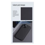 Nillkin Super Frosted Shield Pro Mágneses Apple iPhone 15 műanyag tok, fekete