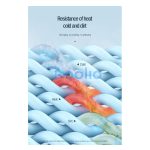 Nillkin Flowspeed USB-C / Lightning  szilikon kábel, 27W, 1,2m, kék