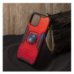 Defender Nitro iPhone 15 Pro Max ütésálló tok, piros