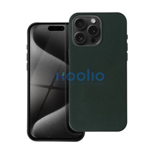 Woven iPhone 15 Pro Max MagSafe szövet tok, zöld