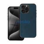 Woven iPhone 15 Plus MagSafe szövet tok, sötétkék