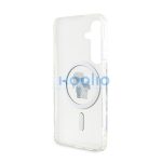 Karl Lagerfeld IML Karl & Choupette Samsung Galaxy S24 MagSafe tok, átlátszó