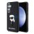 Karl Lagerfeld 3D Rubber Ikonik Samsung Galaxy S24 tok, fekete