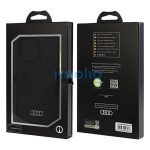 Audi Apple iPhone 15 Pro Max szilikon tok, fekete