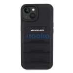 AMG Debossed Lines Apple iPhone 14 Plus /  15 Plus tok, fekete