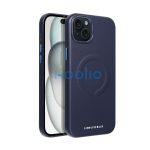 Roar Leather Magsafe iPhone 15 Plus eco bőr tok, kék