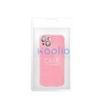 Clear 2mm Apple iPhone 15 Pro max csillámos tok, rózsaszín