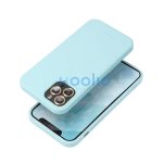 Roar Space iPhone 15 Plus szilikon tok, világoskék