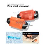 Spigen Aqua Shield A620  vízálló táska, narancssárga (2db)