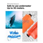 Spigen Aqua Shield A620  vízálló táska, narancssárga (2db)