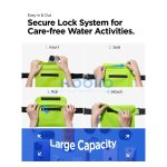 Spigen Aqua Shield A620  vízálló táska, kaktusz zöld (2db)