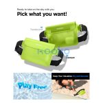 Spigen Aqua Shield A620  vízálló táska, kaktusz zöld (2db)