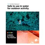 Spigen Aqua Shield A630 univerzális vízálló táska, narancssárga