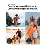 Spigen Aqua Shield A630 univerzális vízálló táska, narancssárga