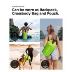 Spigen Aqua Shield A630 univerzális vízálló táska, kaktusz zöld