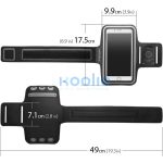 Spigen Dynamic Shield karra rögzíthető telefon tartó, karpánt 6,7" átmérőig, fekete