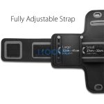 Spigen Dynamic Shield karra rögzíthető telefon tartó, karpánt 6,7" átmérőig, fekete