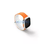 Uniq Revix Evo mágneses Apple Watch szíj, 49/45/44/42MM, narancs /fehér