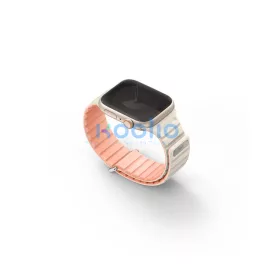   Uniq Revix Evo mágneses Apple Watch szíj, 49/45/44/42MM, rózsaszín