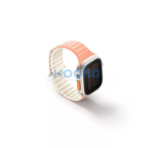 Uniq Revix Evo mágneses Apple Watch szíj, 41/40/38MM, rózsaszín