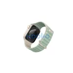 Uniq Revix Evo mágneses Apple Watch szíj, 41/40/38MM menta / bézs