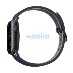 Uniq Straden vízálló bőr Apple Watch szíj, 49/45/44/42MM, kék