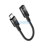 Hoco U107 USB-C - Lightning átalakító 10cm, fekete