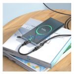 Hoco U107 USB-C - Lightning átalakító 10cm, fekete