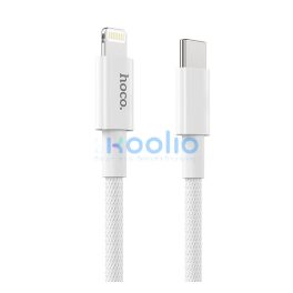   Hoco X56 USB-C / Lightning töltő- és adatkábel, 20W, 1m, fehér