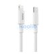 Hoco X56 USB-C / Lightning töltő- és adatkábel, 20W, 1m, fehér