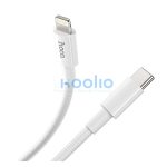 Hoco X56 USB-C / Lightning töltő- és adatkábel, 20W, 1m, fehér