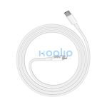 Hoco X56 USB-C / Lightning töltő- és adatkábel, 20W, 1m, fehér