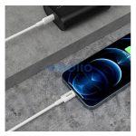 Hoco X56 USB-C / Lightning töltő- és adatkábel, 20W, 1m, fehér