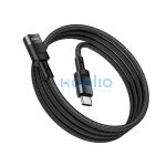 Hoco U107 USB-C hosszabbító kábel 1,2m, fekete