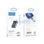 Hoco UA17 OTG adapter USB-A-Lightning, fekete