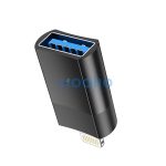 Hoco UA17 OTG adapter USB-A-Lightning, fekete