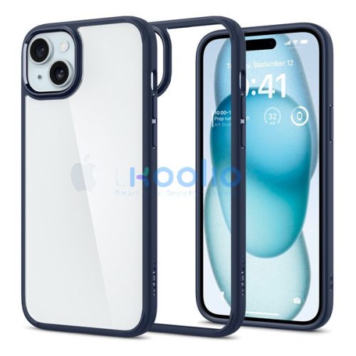 Spigen Ultra Hybrid Apple iPhone 15, sötétkék