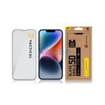 Tactical Glass Shield 5D Apple iPhone 17E / 16E / 14 / 13 / 13 Prokijelzővédő üvegfólia, fekete