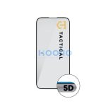 Tactical Glass Shield 5D Apple iPhone 15/ iPhone 16 kijelzővédő üvegfólia, fekete