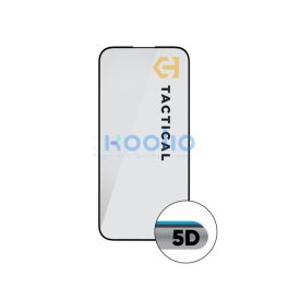   Tactical Glass Shield 5D Apple iPhone 15/ iPhone 16 kijelzővédő üvegfólia, fekete