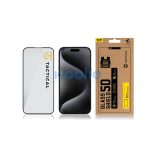 Tactical Glass Shield 5D Apple iPhone 15 Pro kijelzővédő üvegfólia, fekete