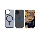 Tactical MagForce Hyperstealth Apple iPhone 15 Magsafe hátlap tok, áttetsző/sötétkék